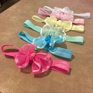 Baby Girl 6pck Bow Headbands